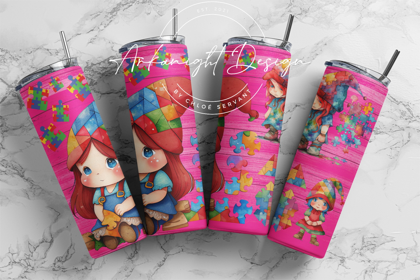 Gourde - Autism Girl