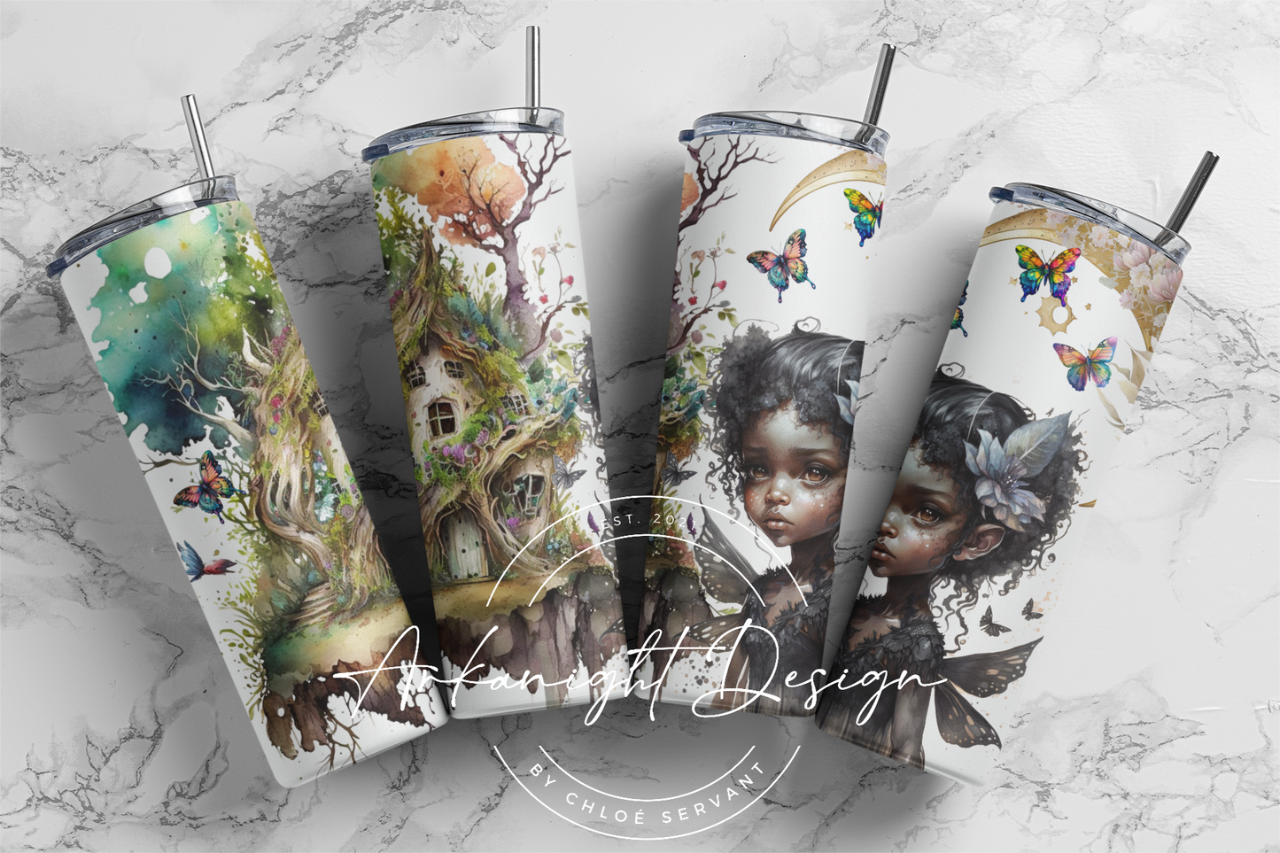 Gourde - Black Little Fairy - 03