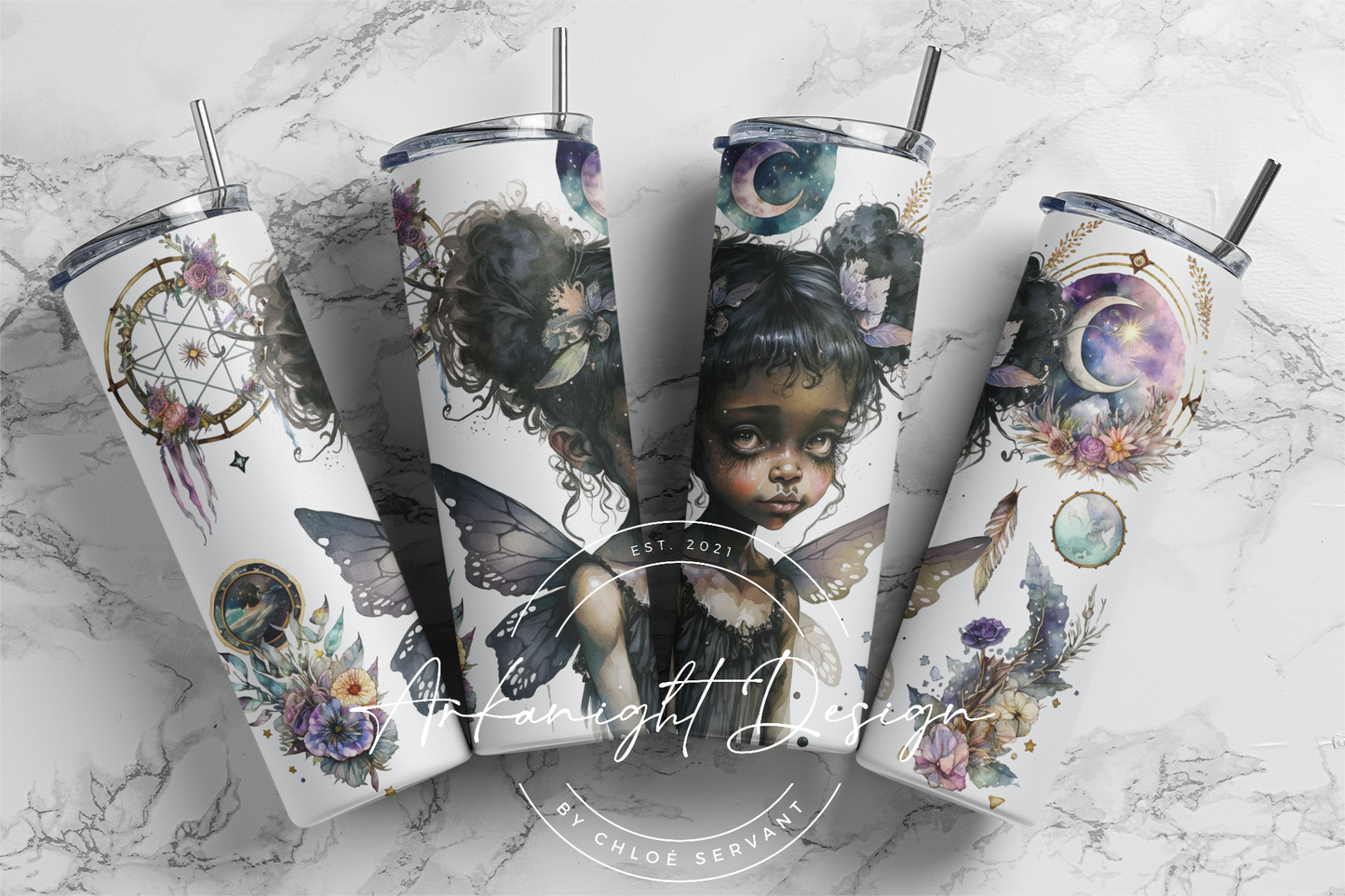 Gourde - Black Little Fairy - 02