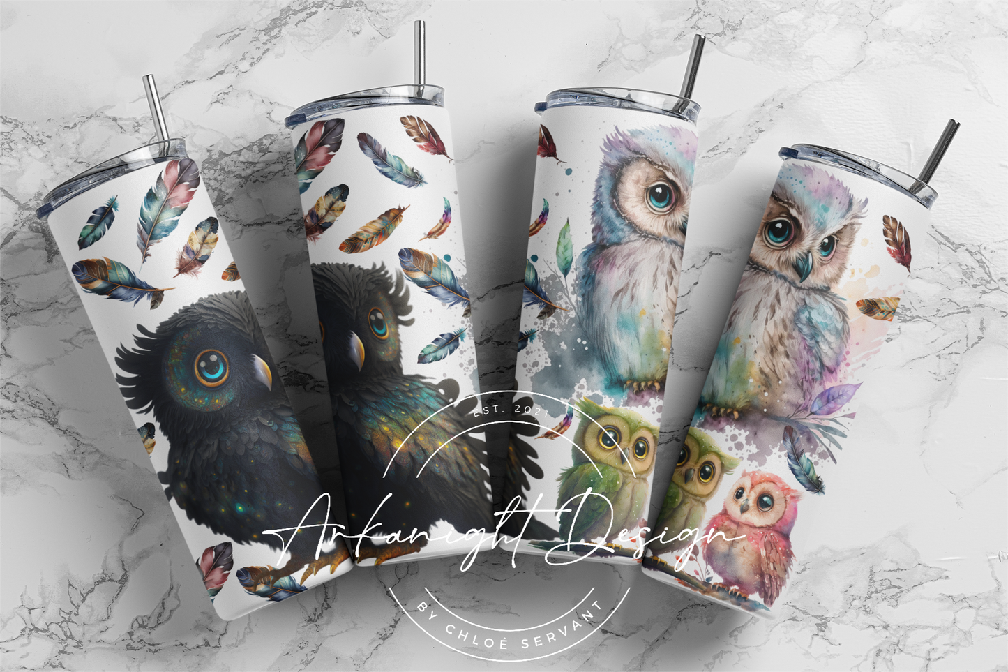 Gourde - Owls Family