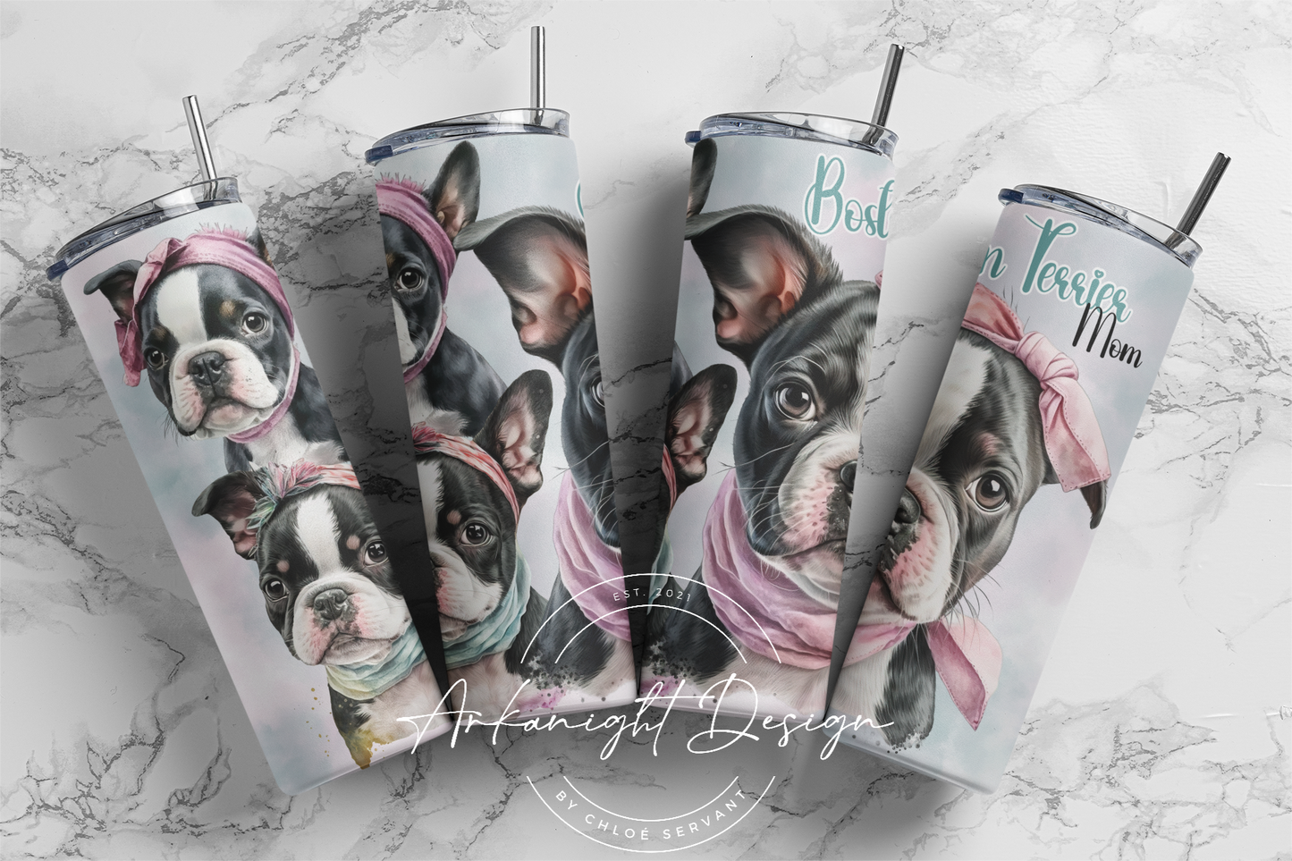 Gourde - Boston Terrier