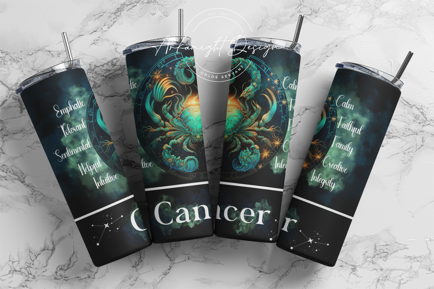 Gourde - Cancer - English - Black