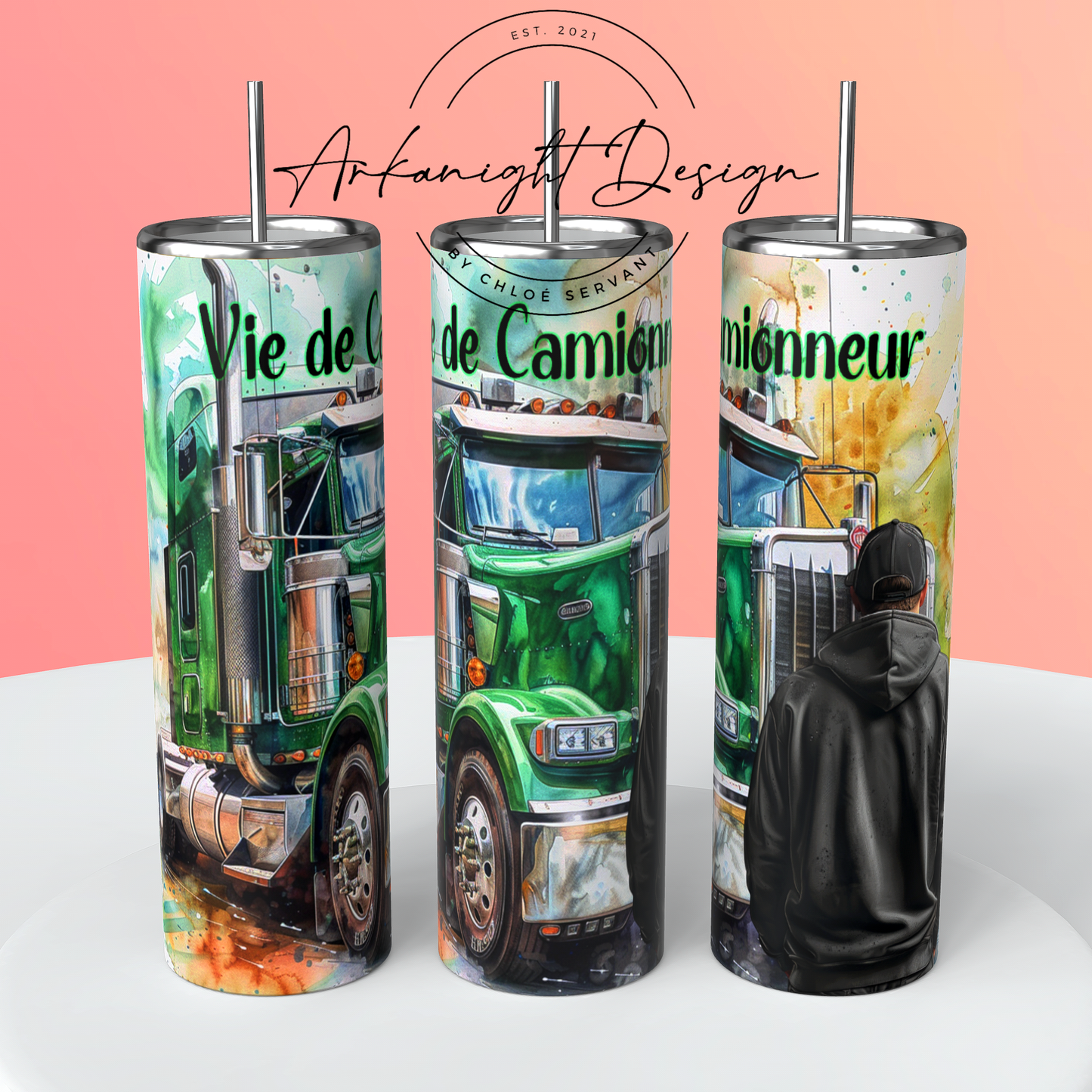 0029-Gourde - Vie de Camionneur Vert