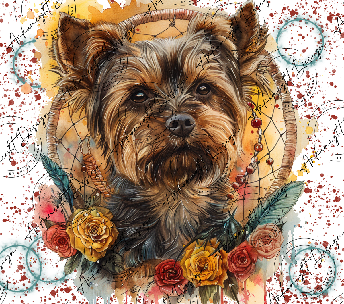Numérique - Watercolor Boho Yorkshire