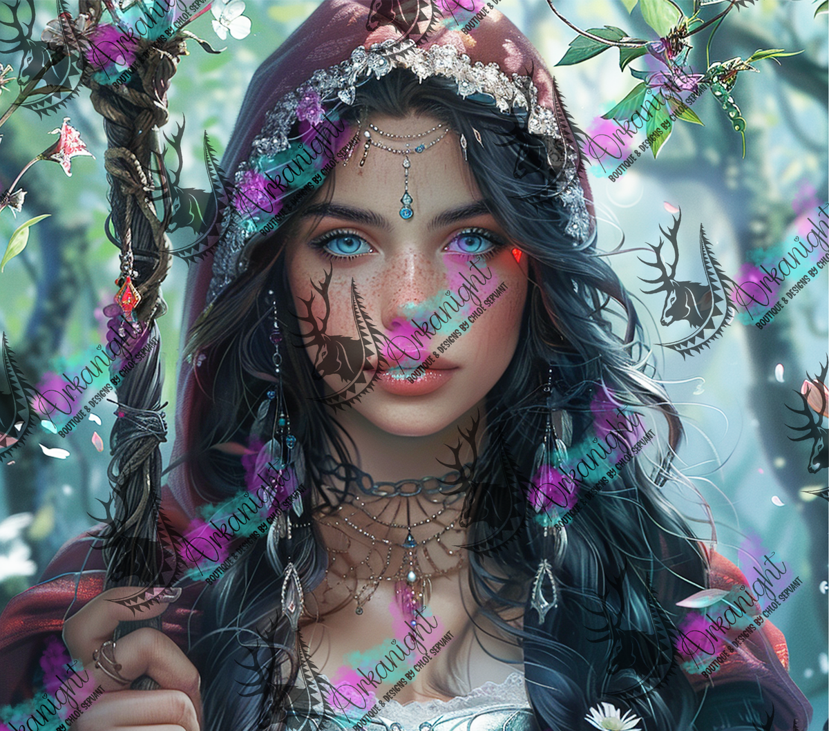 Numérique - Dark haired Mage