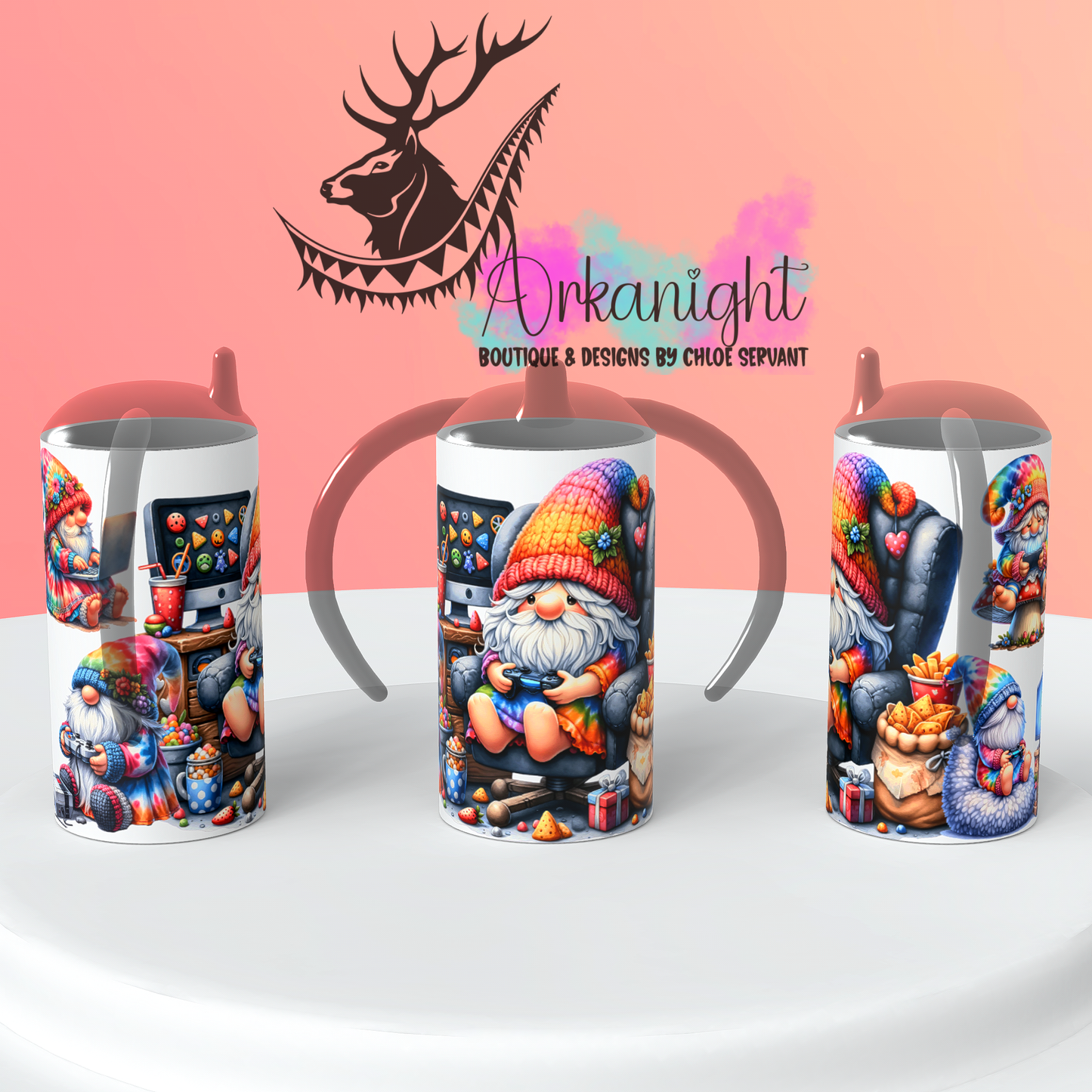 Gourde - Biberon Évolutif sur commande - Gaming Gnome