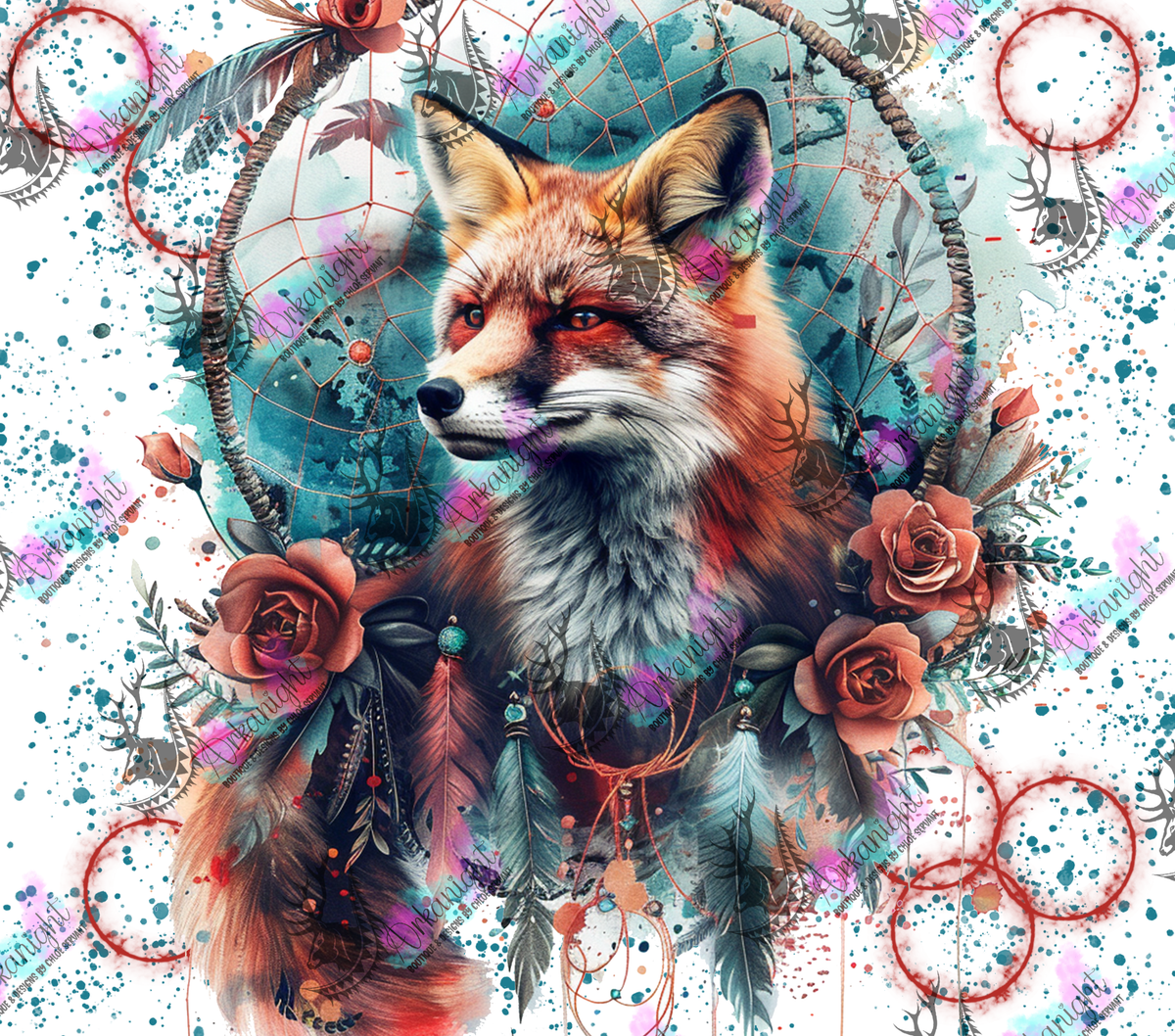 Numérique - Watercolor Boho Fox