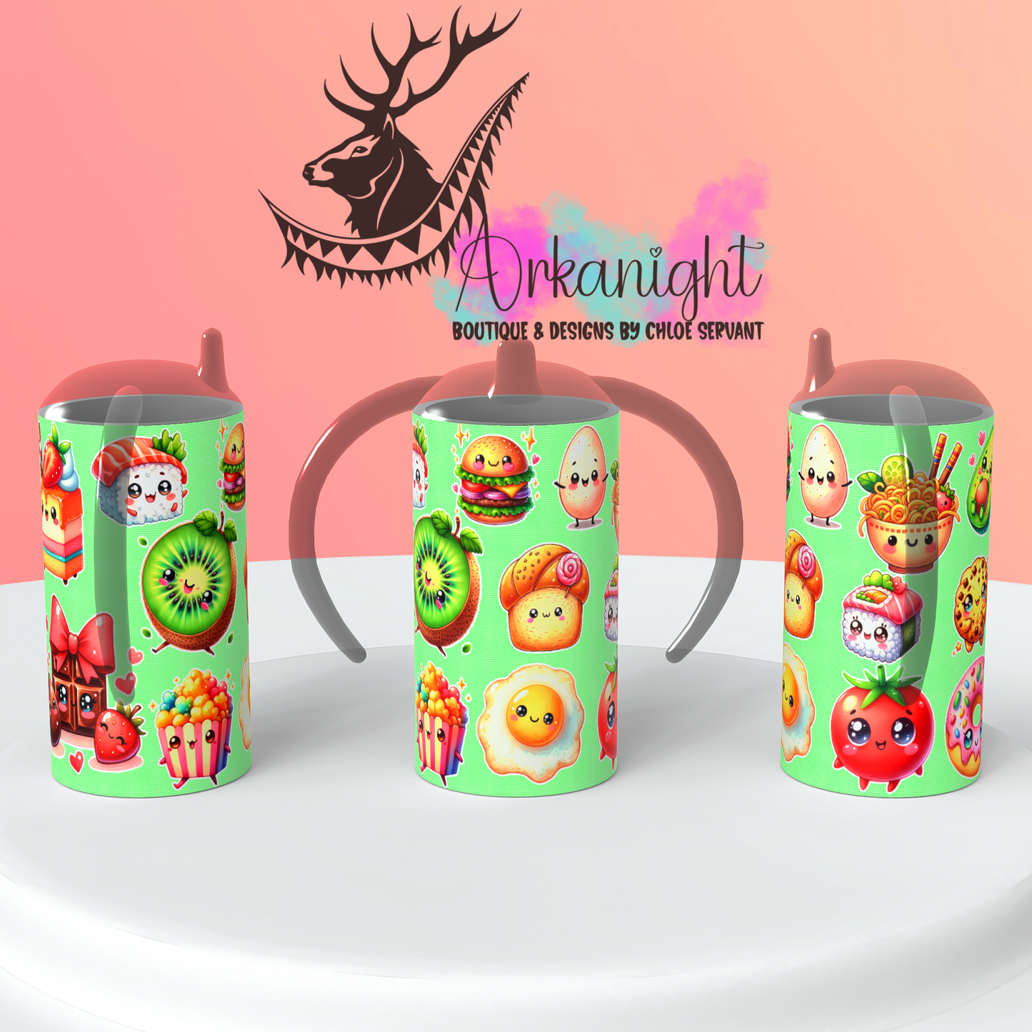 Gourde - Biberon Évolutif sur commande - Kawaii Food