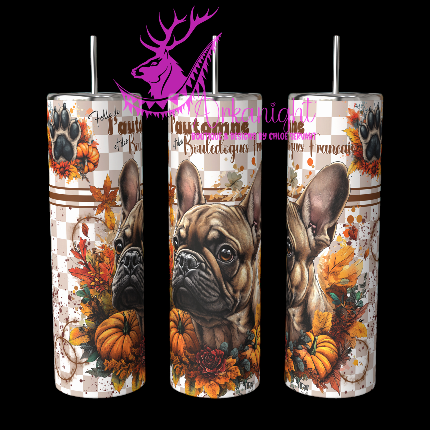 Gourde sur commande - Autumn 2024 - Frenchie - Tan