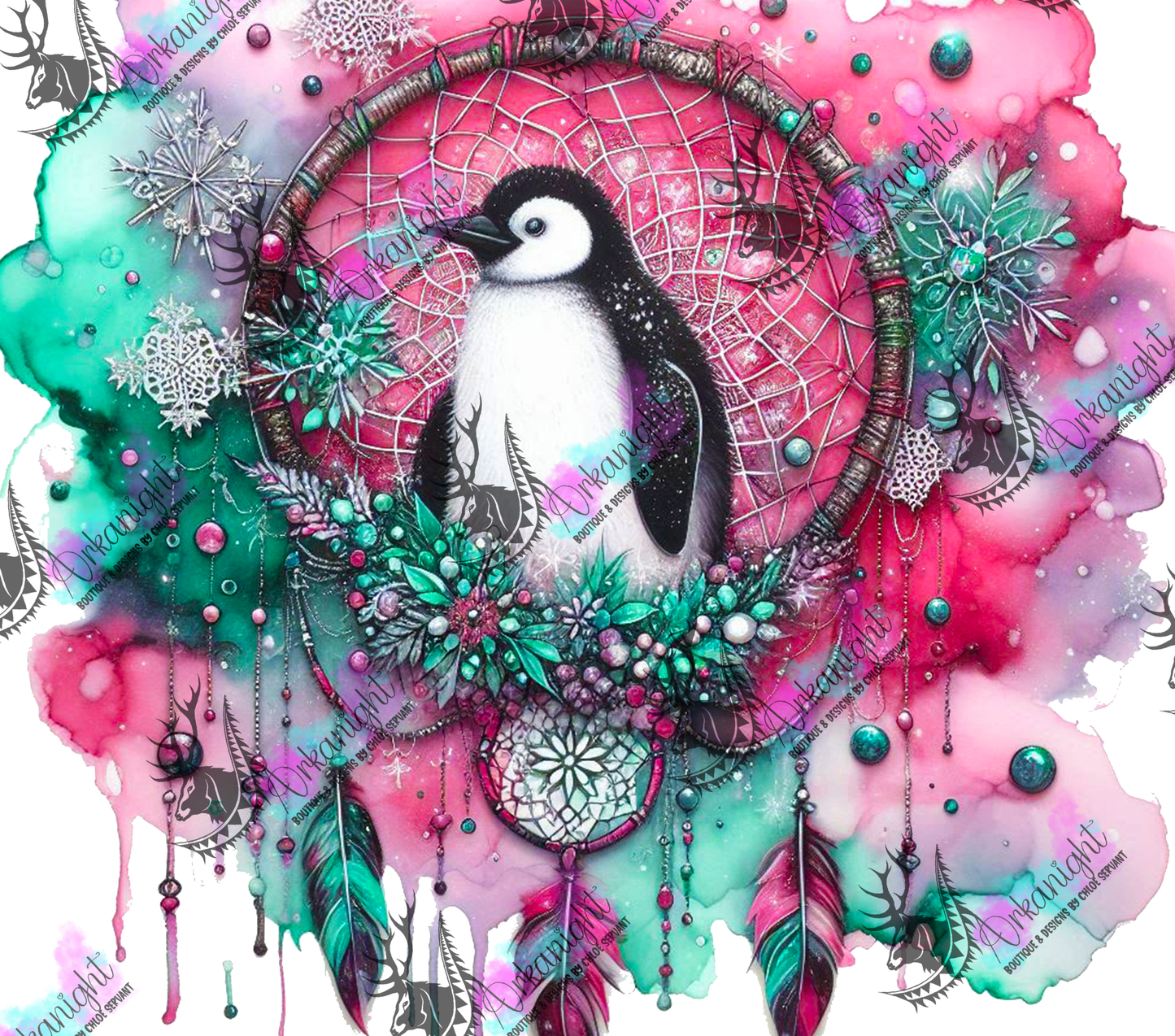 Numérique - Collection Hiver 2024 - Winter Pinguin - 01