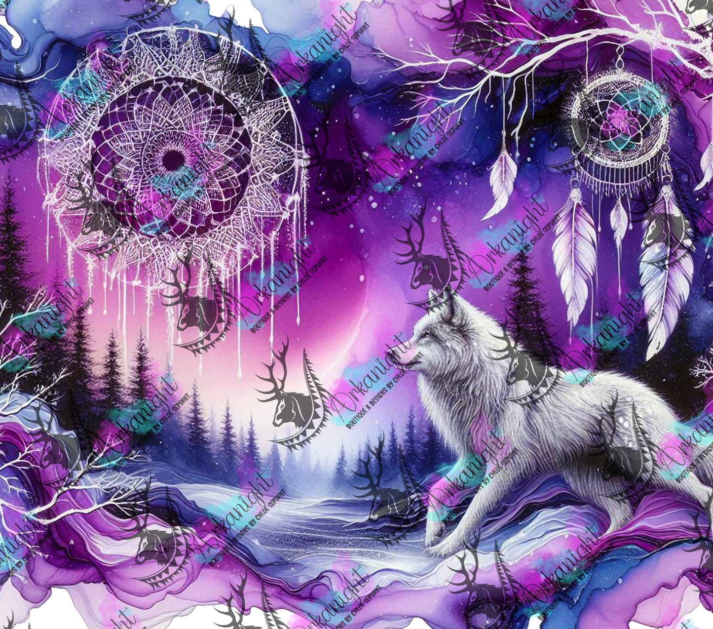 Numérique - Collection Hiver 2024 - Artic Wolf - 01