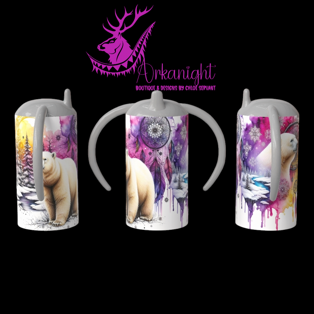 Gourde - Biberon Évolutif sur commande - Hiver 2024 - Artic Polar Bear - 02