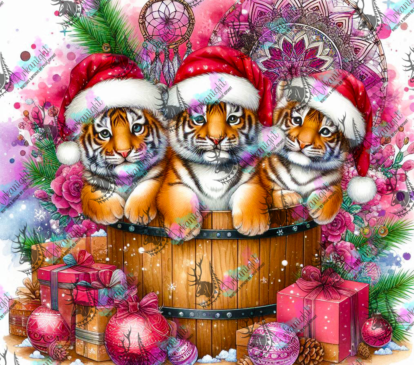 Numérique - Collection Hiver 2024 - Animals into the barrel - Tiger
