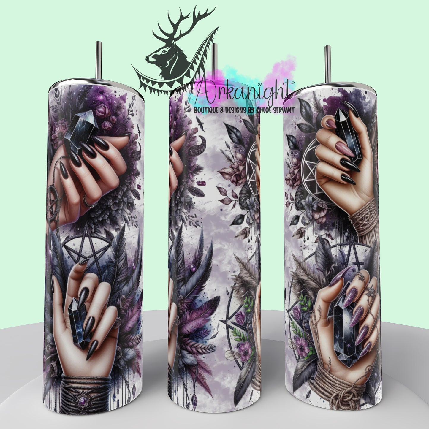 Gourde sur commande - Collection Crystal 2025 - Black Obsidian