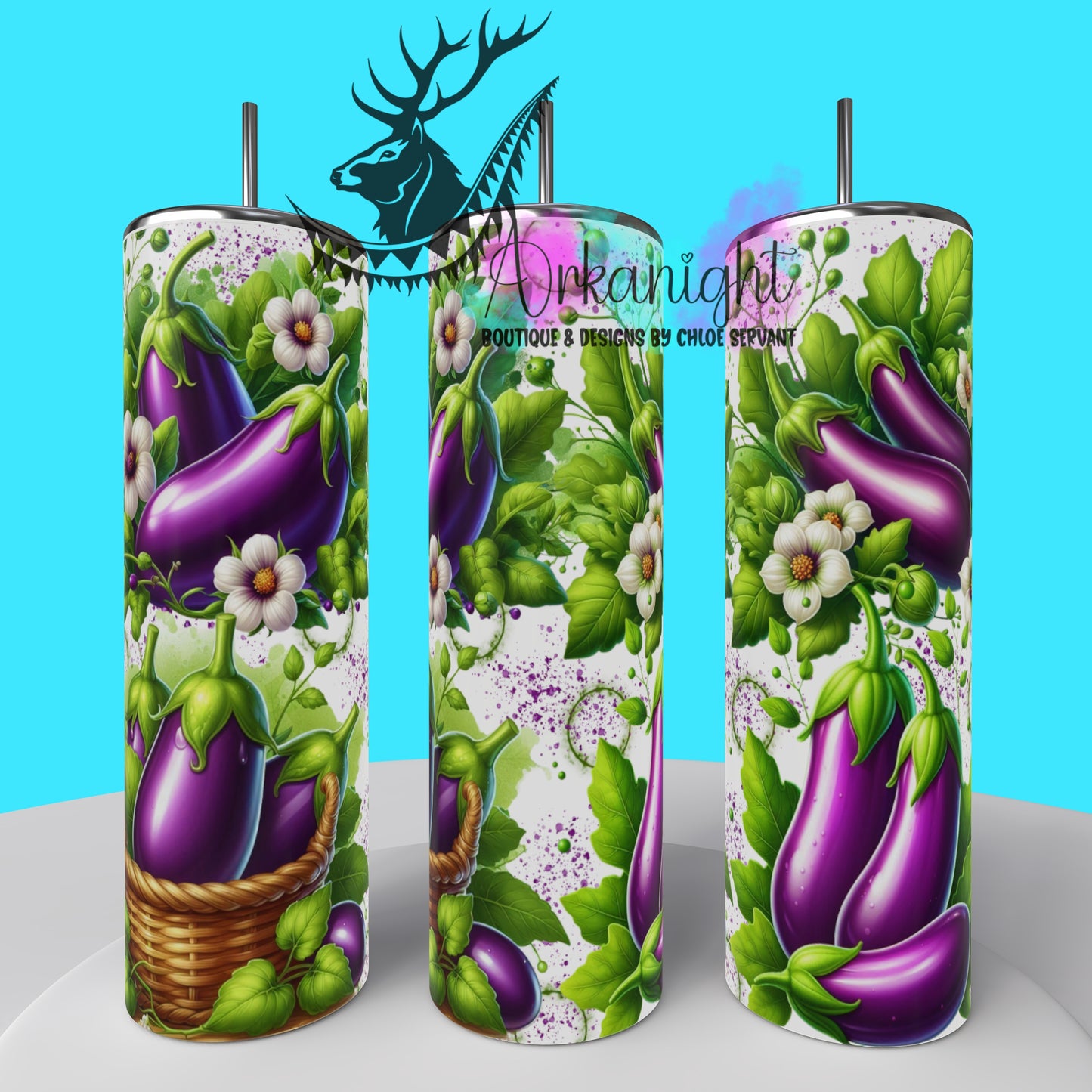 Gourde sur commande - Collection Fruits & Légumes 2025 - Aubergines