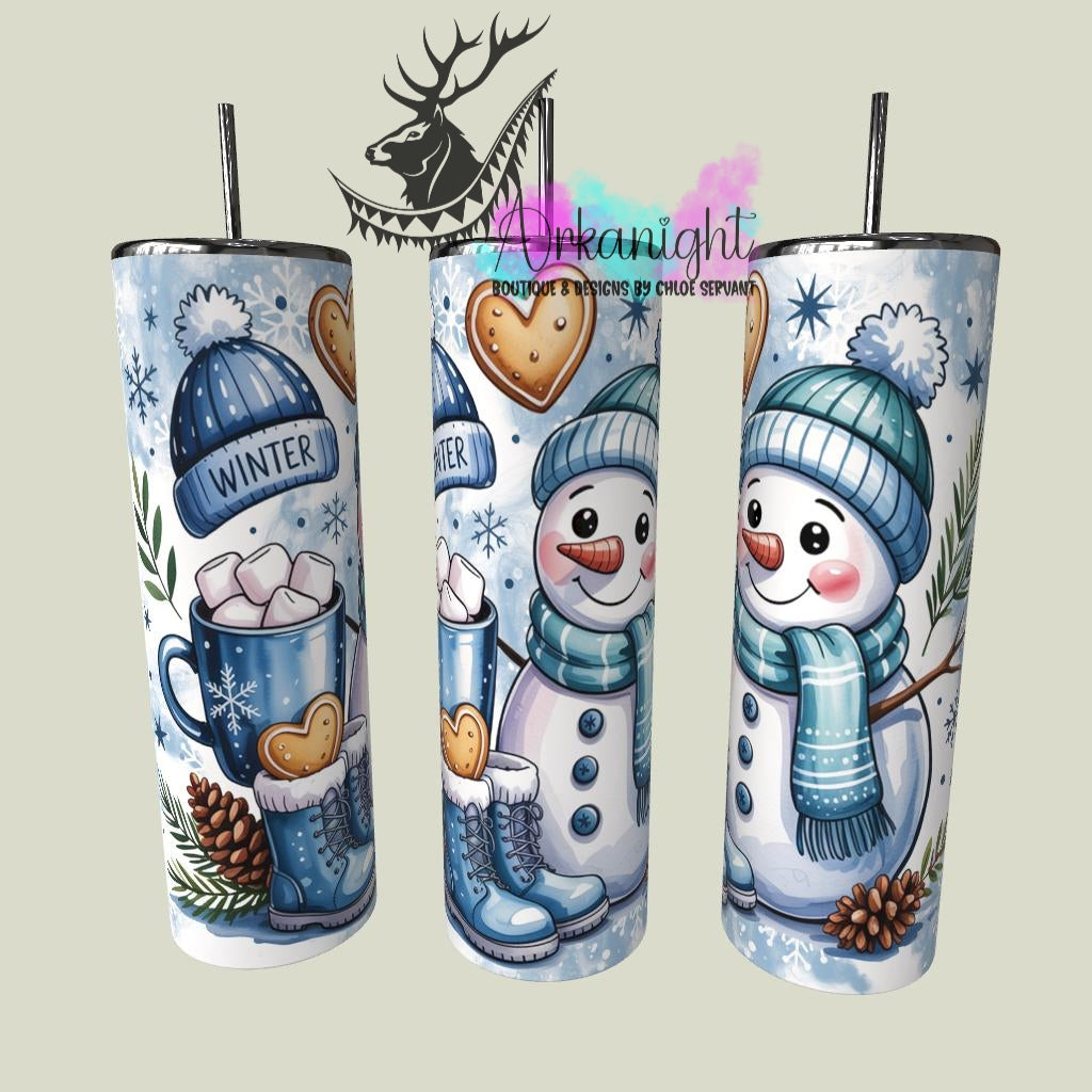 Gourde sur commande - Collection Hiver & Noël 2025 - Vibes d'hiver