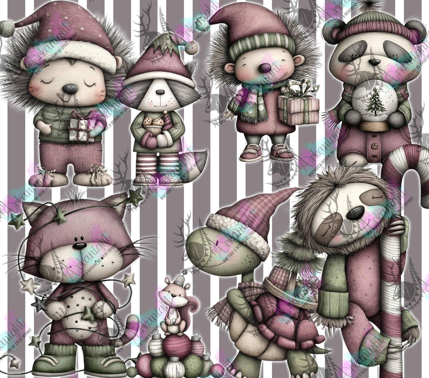 Numérique - Collection Hiver & Noël 2025 Vintage - 01