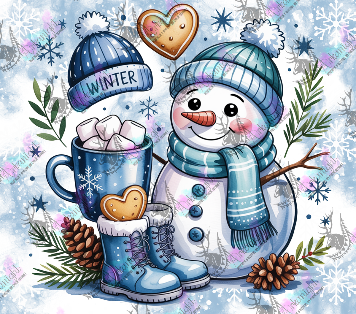 Numérique - Collection Hiver & Noël 2025 - Vibes d'hiver