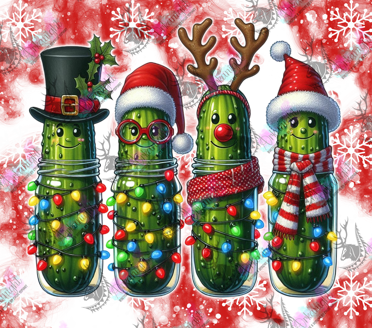 Numérique - Collection Hiver & Noël 2025 - Cornichons pour Noël