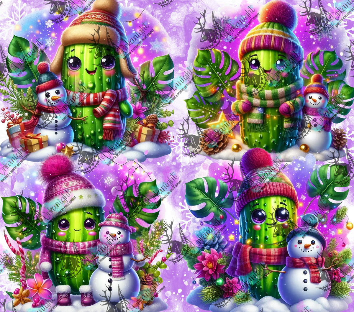 Numérique - Collection Hiver & Noël 2025 - Cornichons & Snowman
