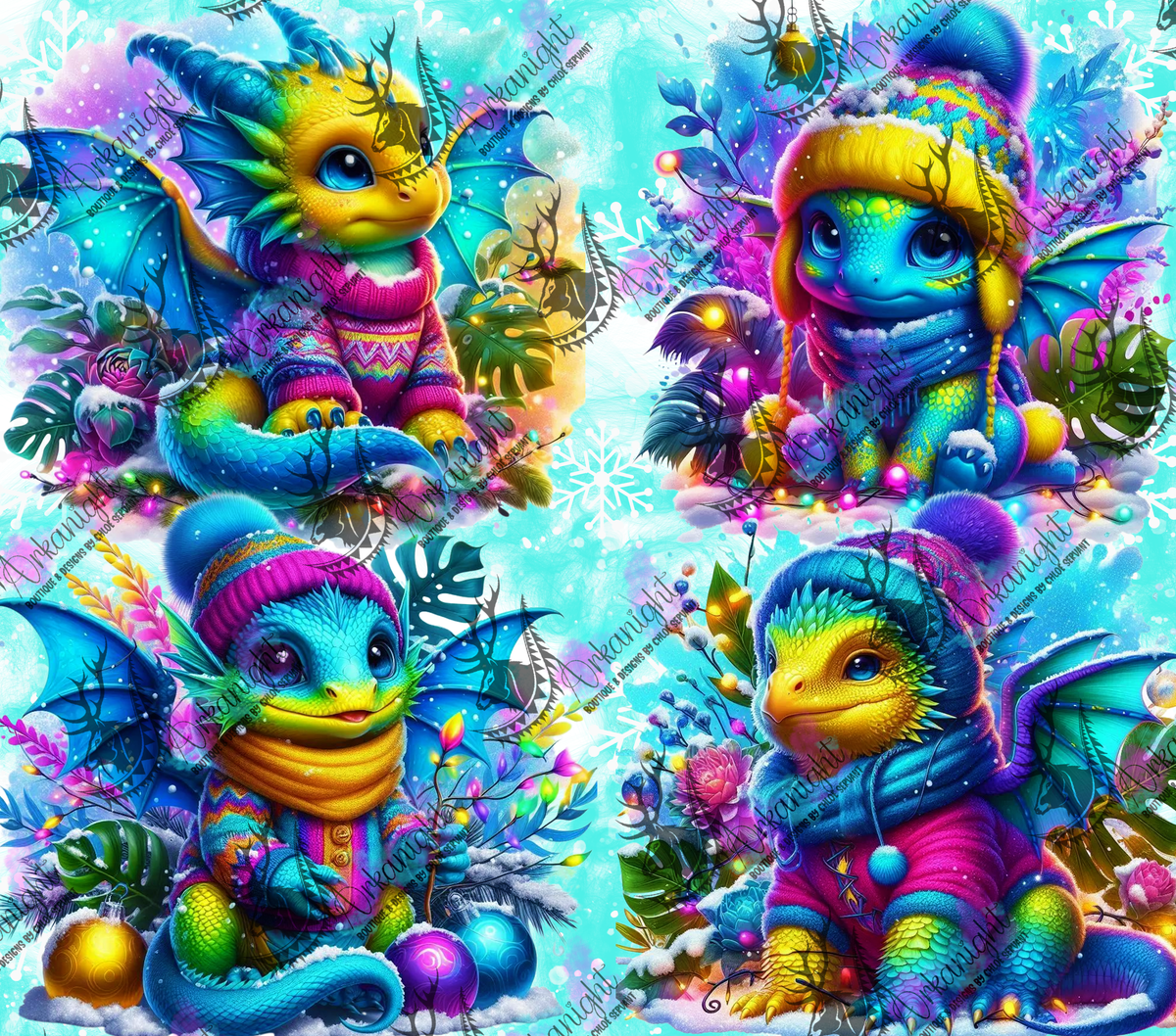 Numérique - Collection Hiver, Monstera & Dragon 2025 - Multicolors