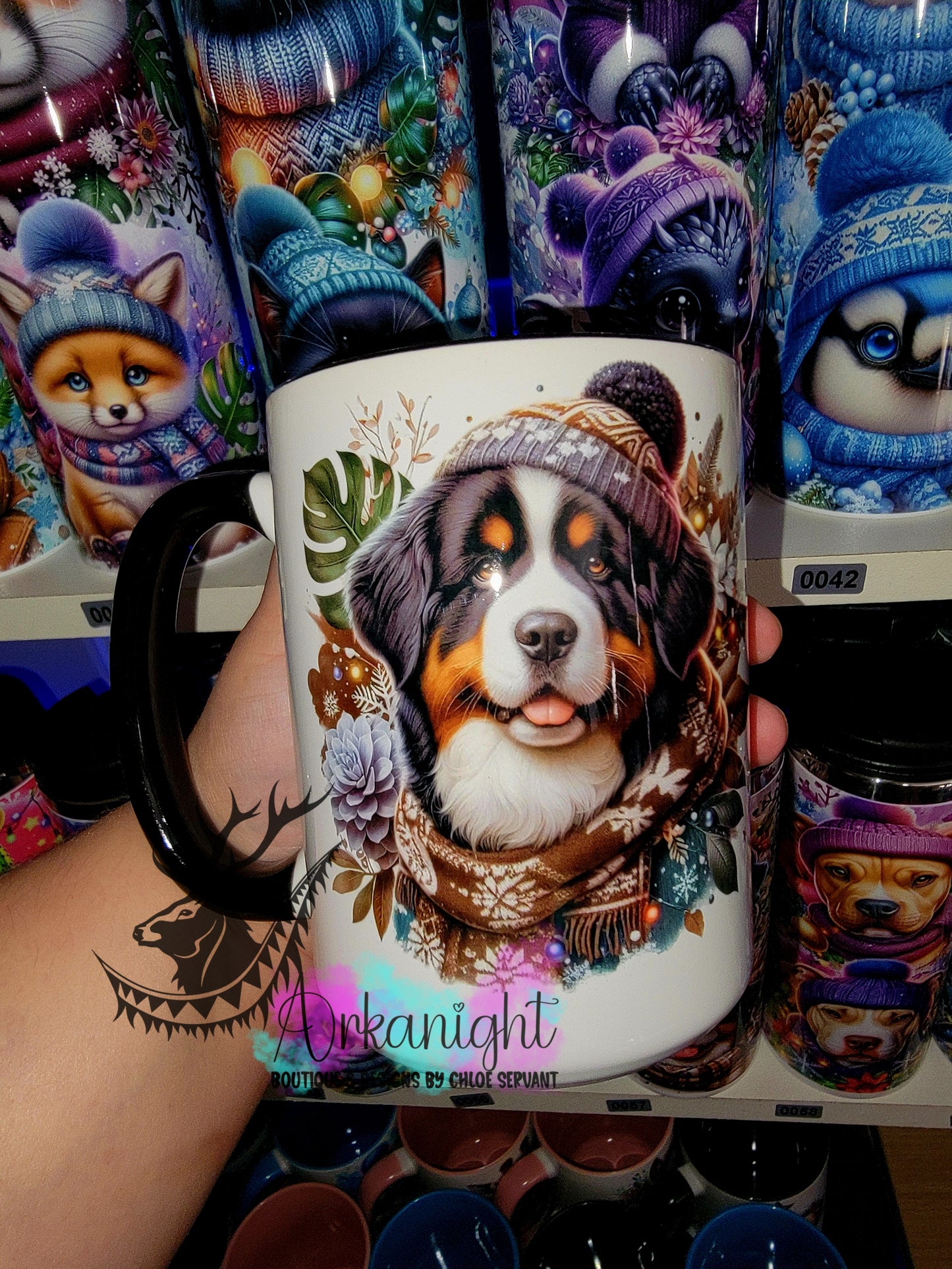 Tasse en céramique sur commande - Collection Hiver 2025 - Bouvier Bernois