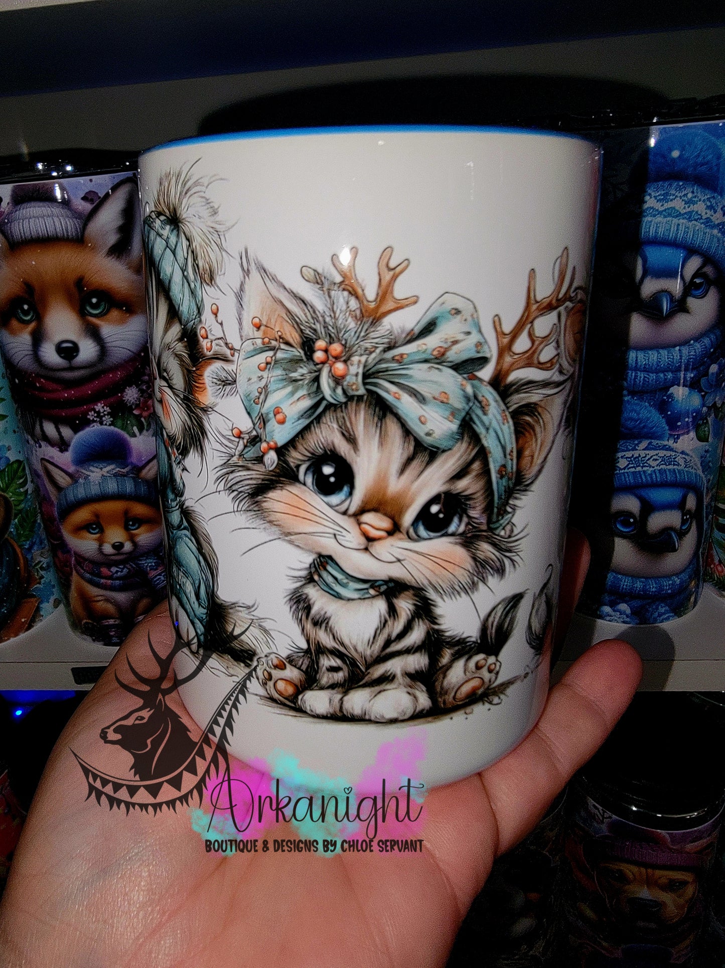 Tasse en céramique sur commande - Collection Hiver 2025 - Chats Vintage