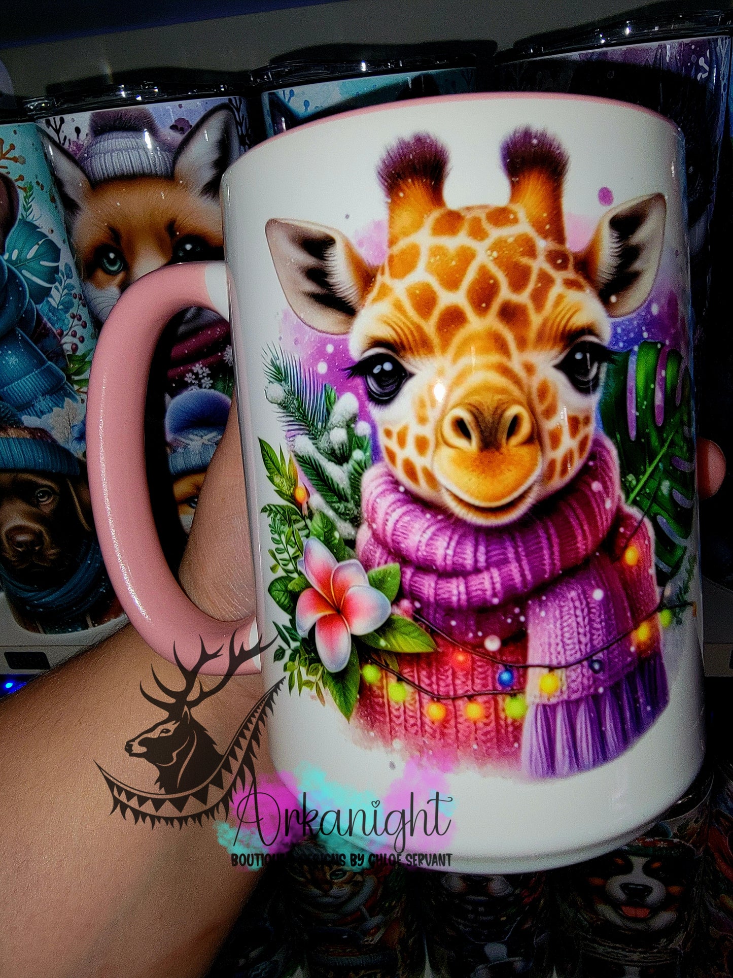 Tasse en céramique sur commande - Collection Hiver 2025 - Giraffe