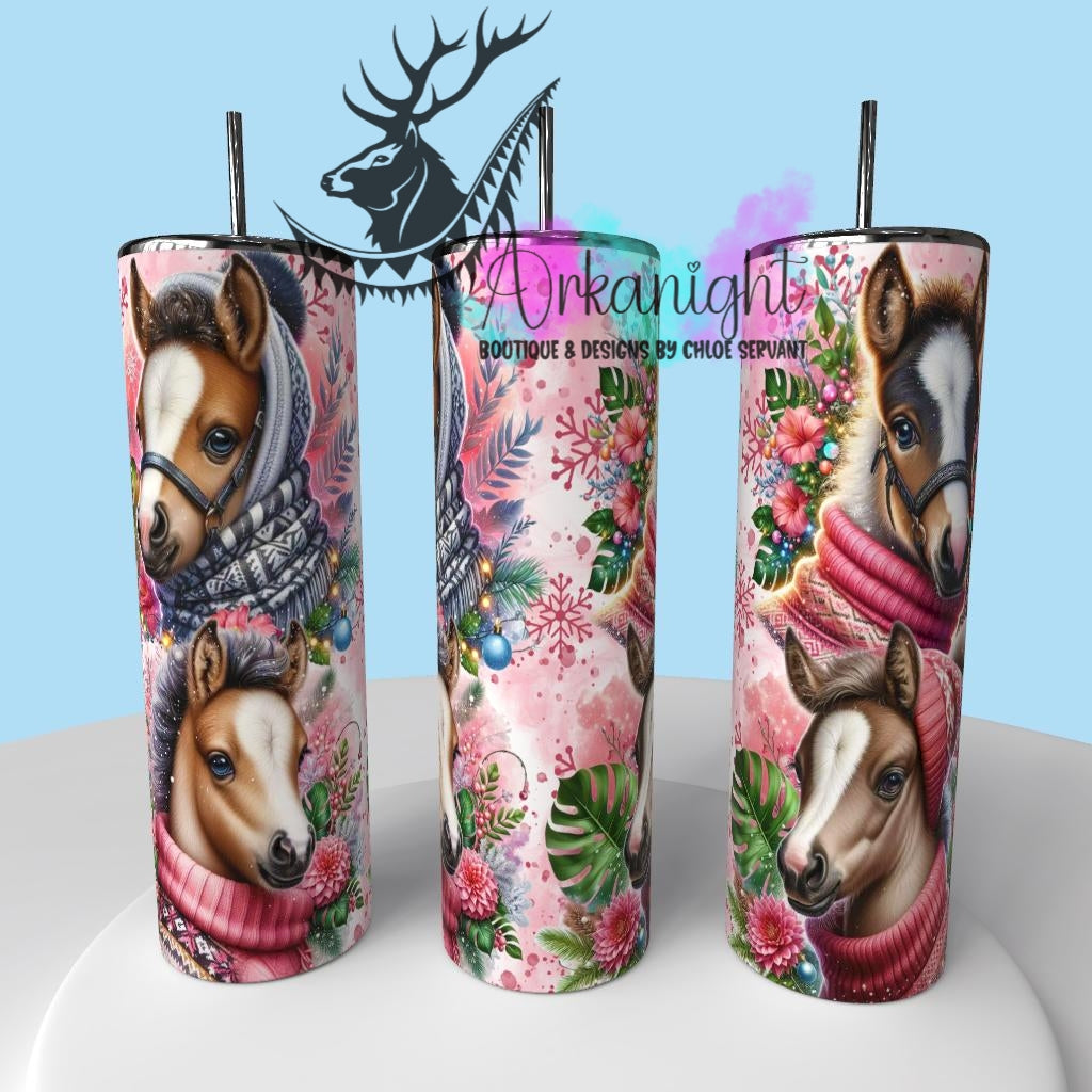 Gourde sur commande - Collection Hiver & Animals 2025 - Pouliche