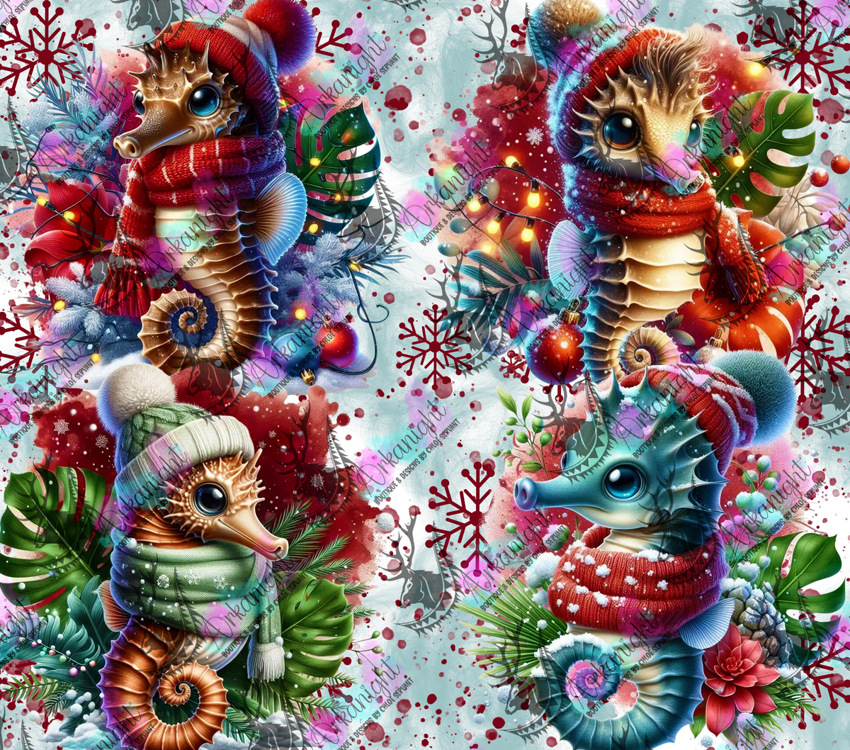 Numérique - Collection Hiver & Animals 2025 - Sea Horse
