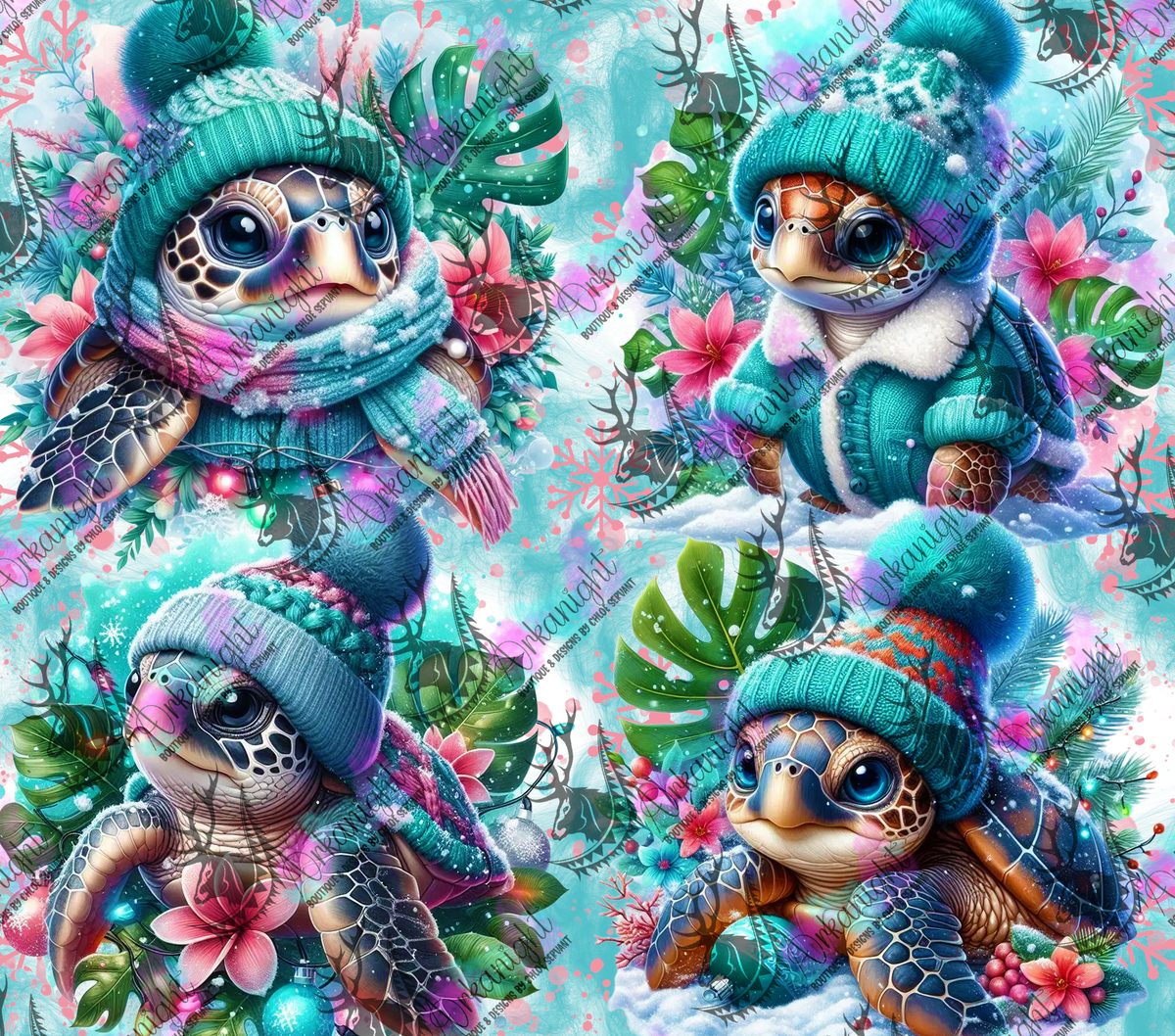 Numérique - Collection Hiver & Animals 2025 - Tortue de Mer