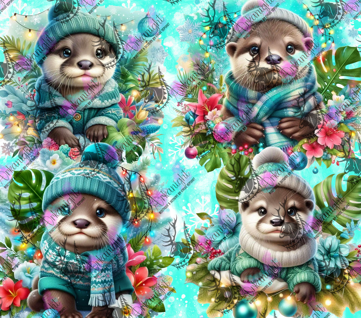 Numérique - Collection Hiver & Animals 2025 - Loutre