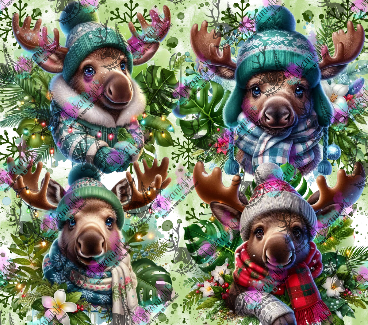 Numérique - Collection Hiver & Animals 2025 - Moose