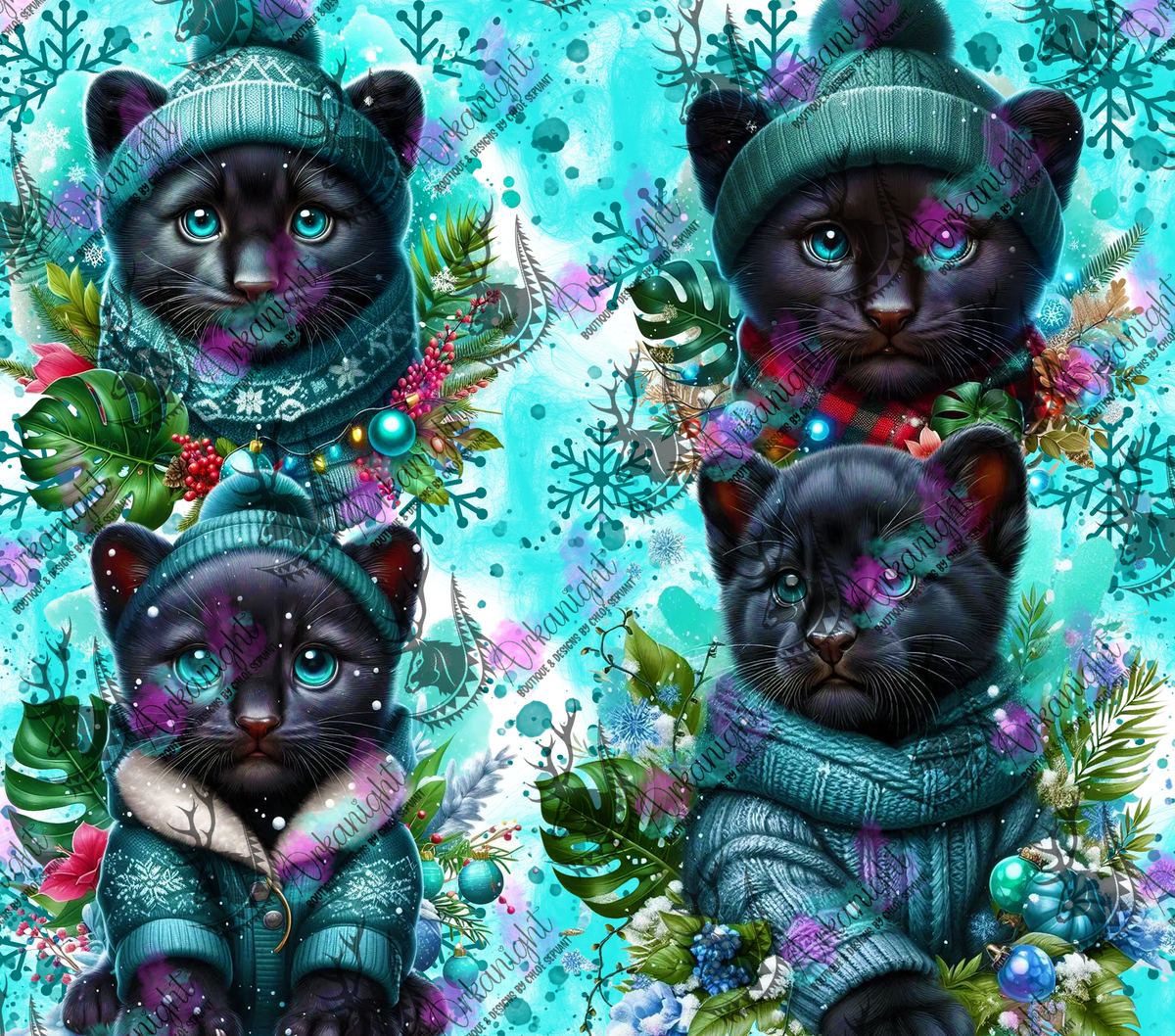 Numérique - Collection Hiver & Animals 2025 - Panther Noire