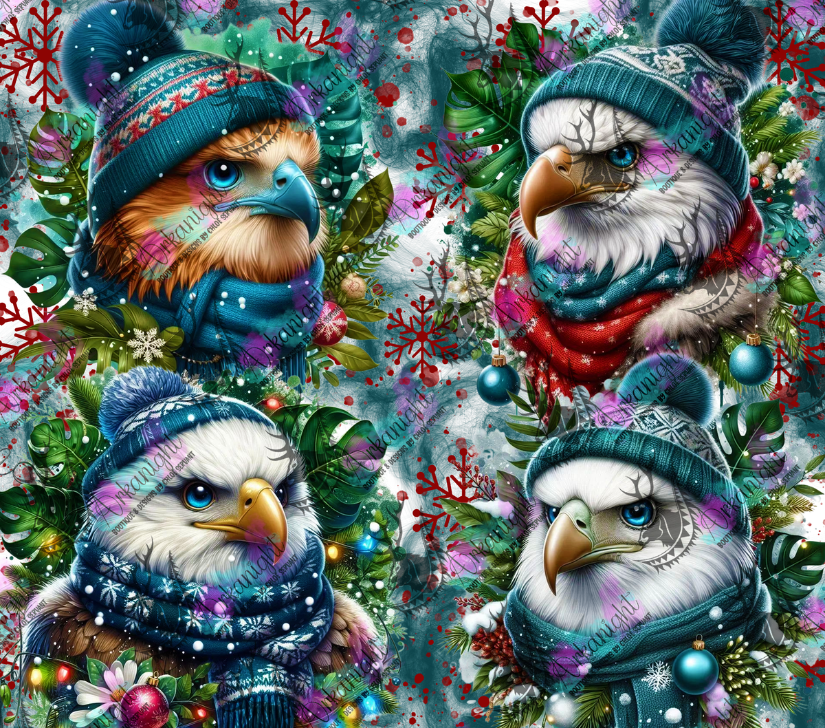 Numérique - Collection Hiver & Animals 2025 - Aigle
