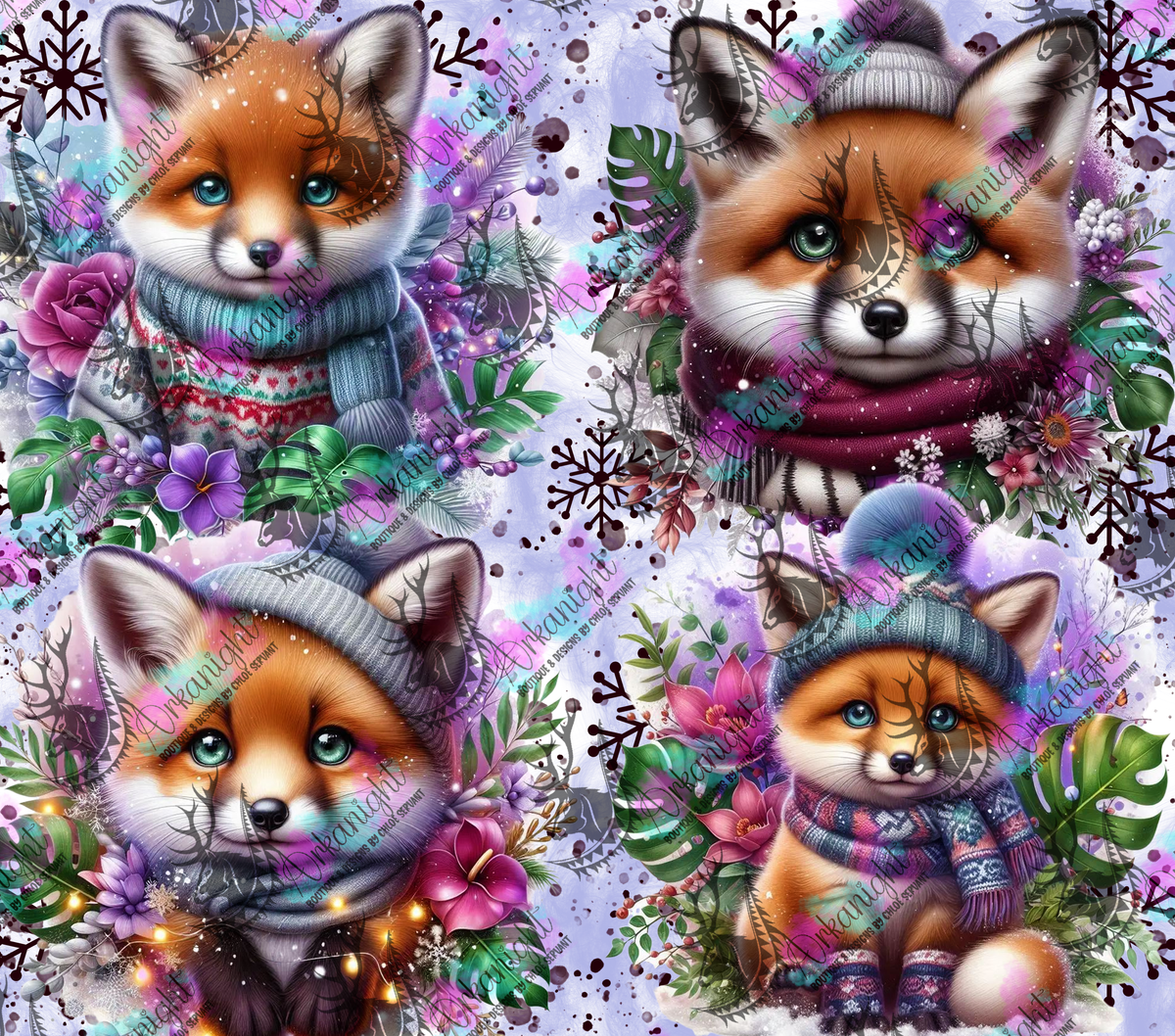 Numérique - Collection Hiver & Animals 2025 - Renard