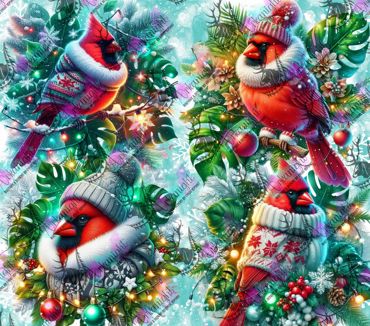 Numérique - Collection Hiver & Animals 2025 - Cardinal
