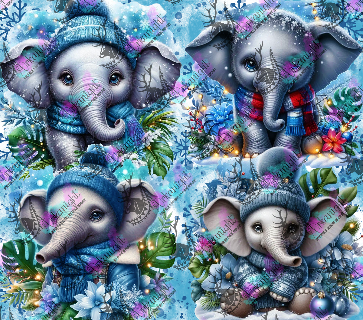 Numérique - Collection Hiver & Animals 2025 - Éléphant
