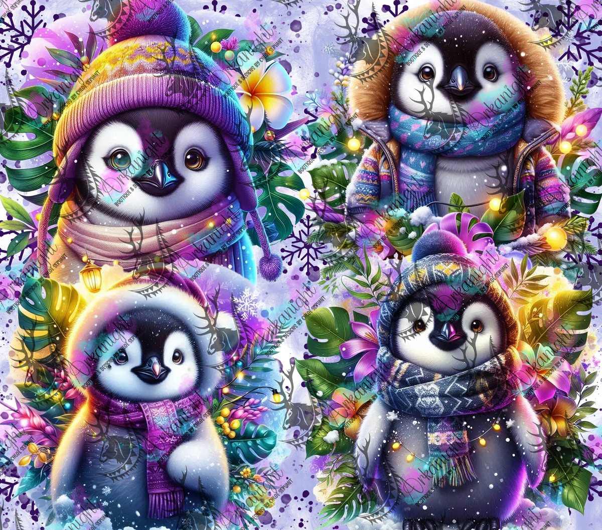Numérique - Collection Hiver & Animals 2025 - Pingouin