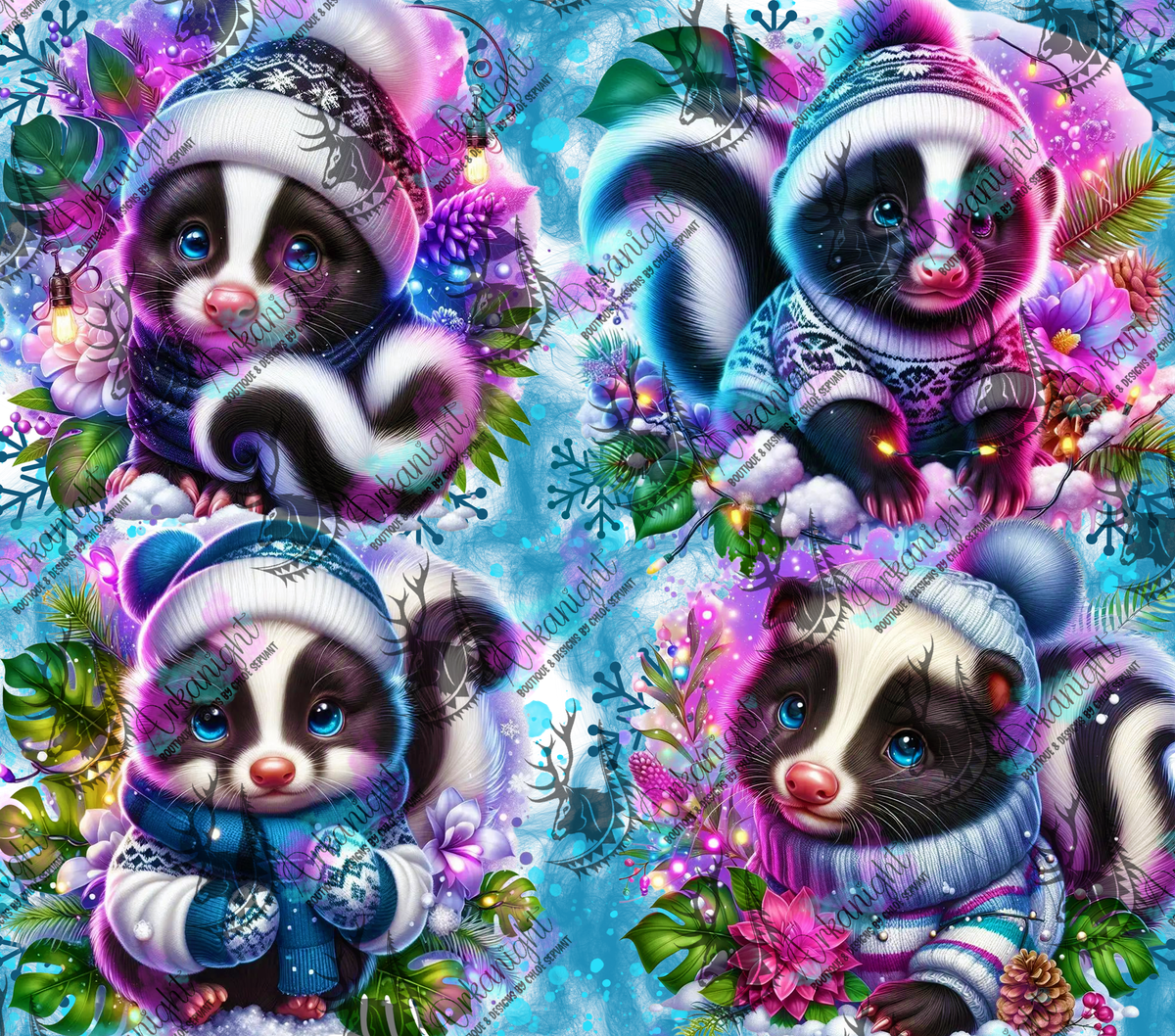 Numérique - Collection Hiver & Animals 2025 - Moufette