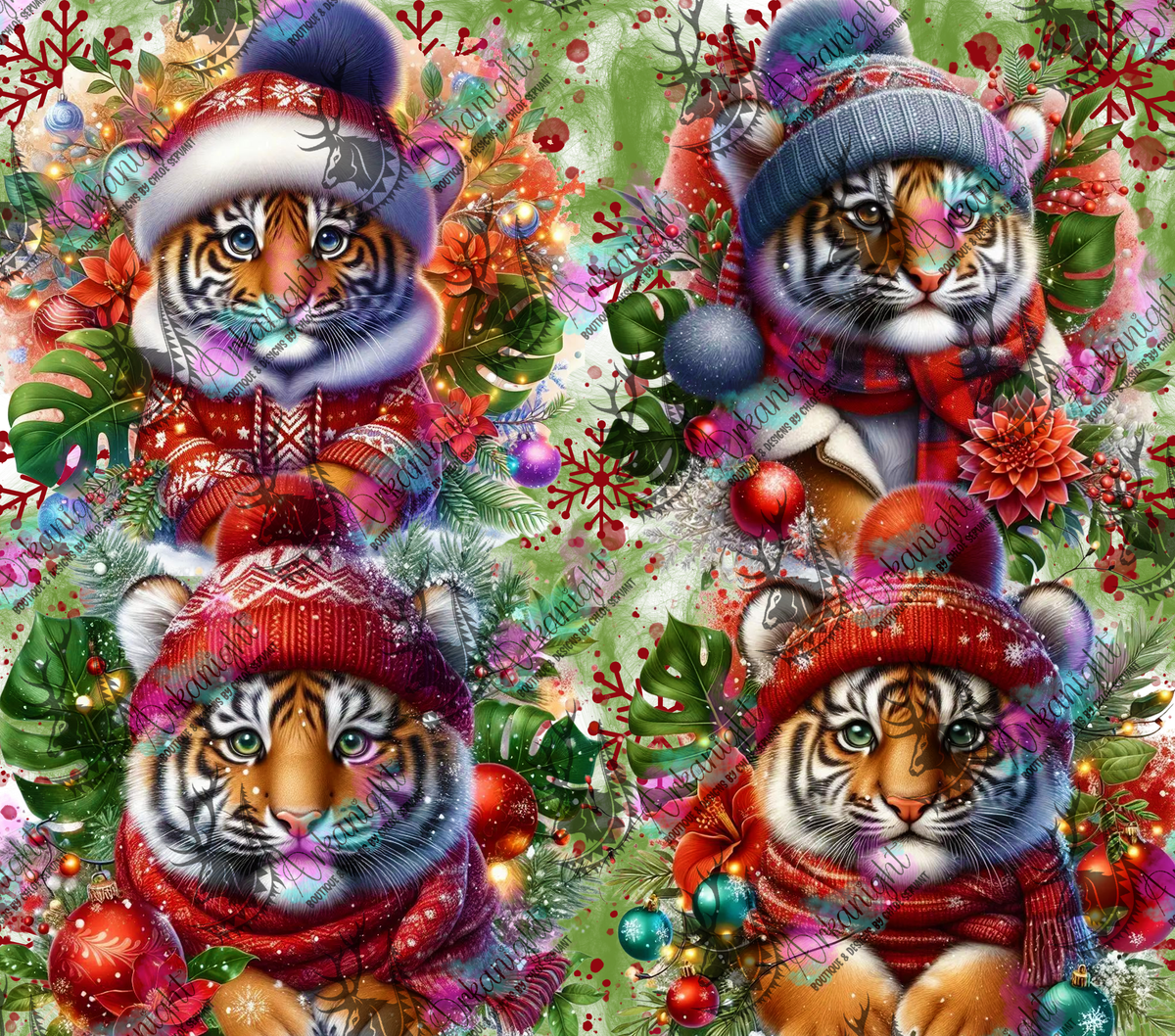Numérique - Collection Hiver & Animals 2025 - Tigre