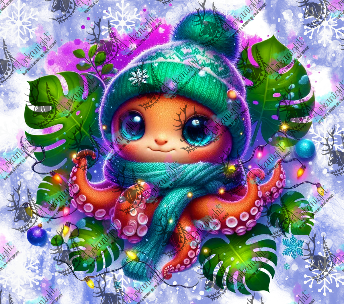 Numérique - Collection Hiver & Animals 2025 - Pieuvre 2.0