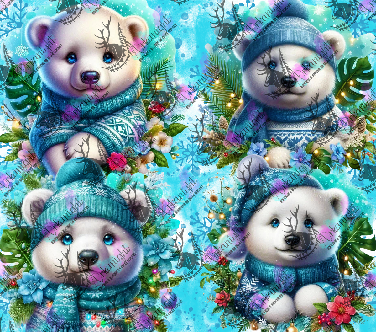 Numérique - Collection Hiver & Animals 2025 - Ours Polaire