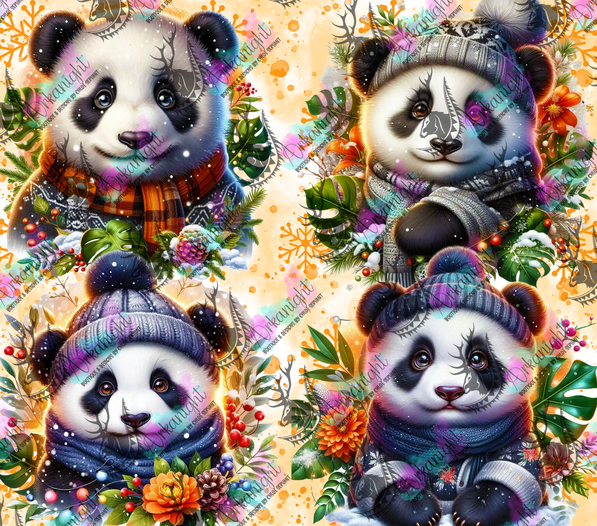 Numérique - Collection Hiver & Animals 2025 - Panda