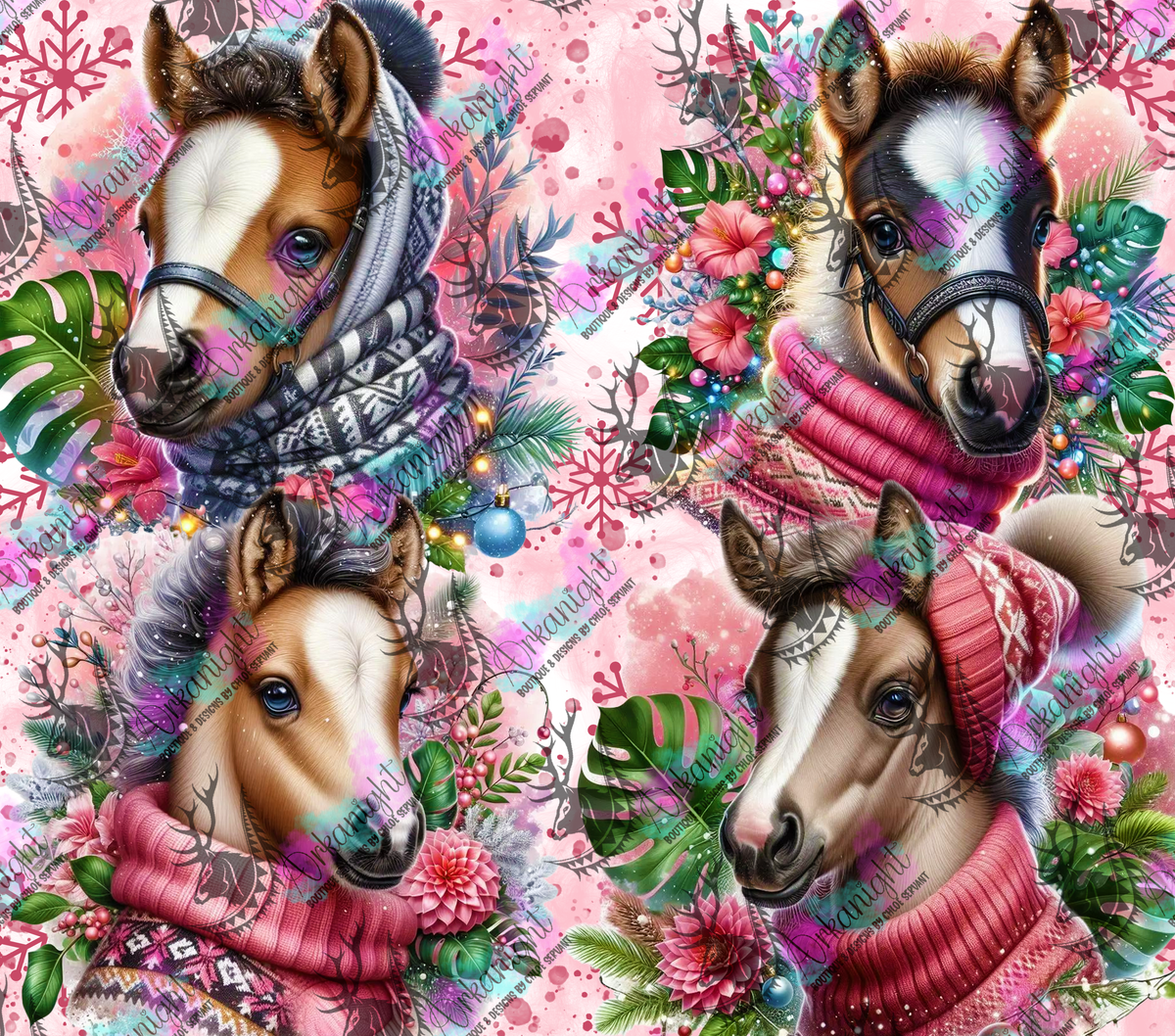 Numérique - Collection Hiver & Animals 2025 - Pouliche