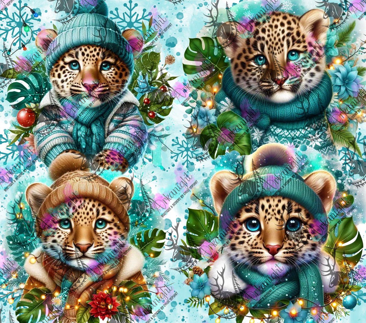 Numérique - Collection Hiver & Animals 2025 - Léopard