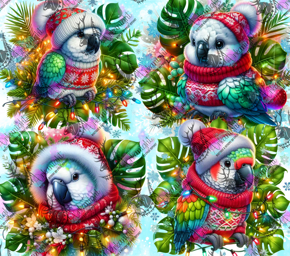 Numérique - Collection Hiver & Animals 2025 - Perroquet