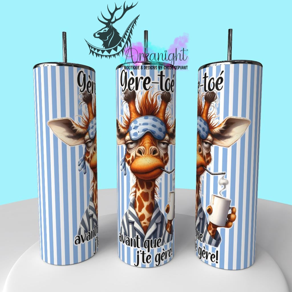 Gourde sur commande - Exclusivité #160 - Giraffe - je vais te gérer