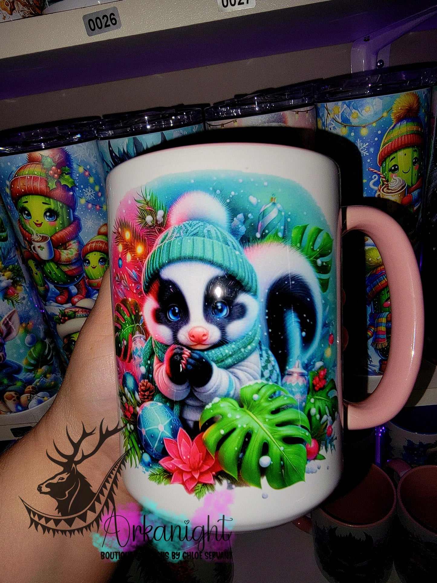 Tasse en céramique sur commande - Collection Hiver 2025 - Moufette 2.0