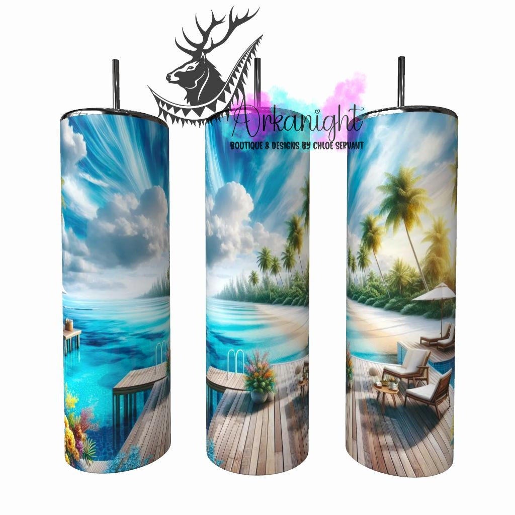 Gourde sur commande - Collection Voyage 2026 - Beach Day - 03
